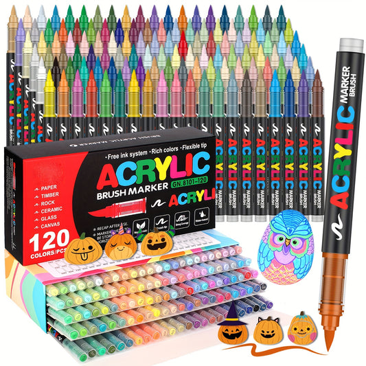 Acrylic Marker -120 Colors