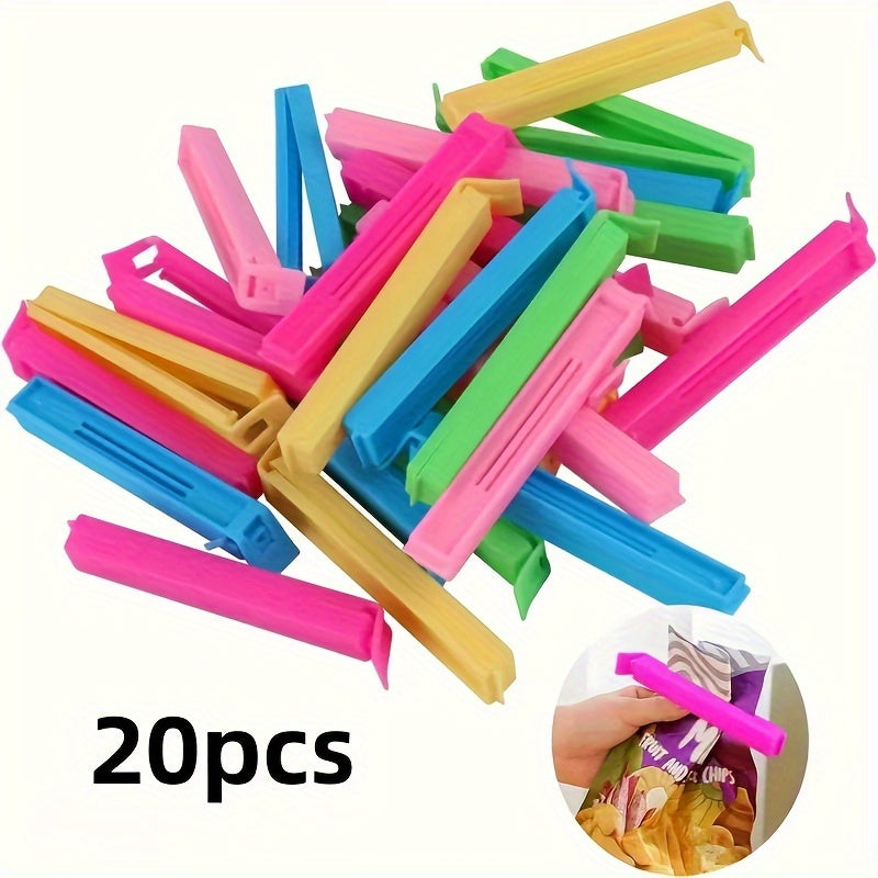 10/20/30pcs Plastic Food Bag Clips