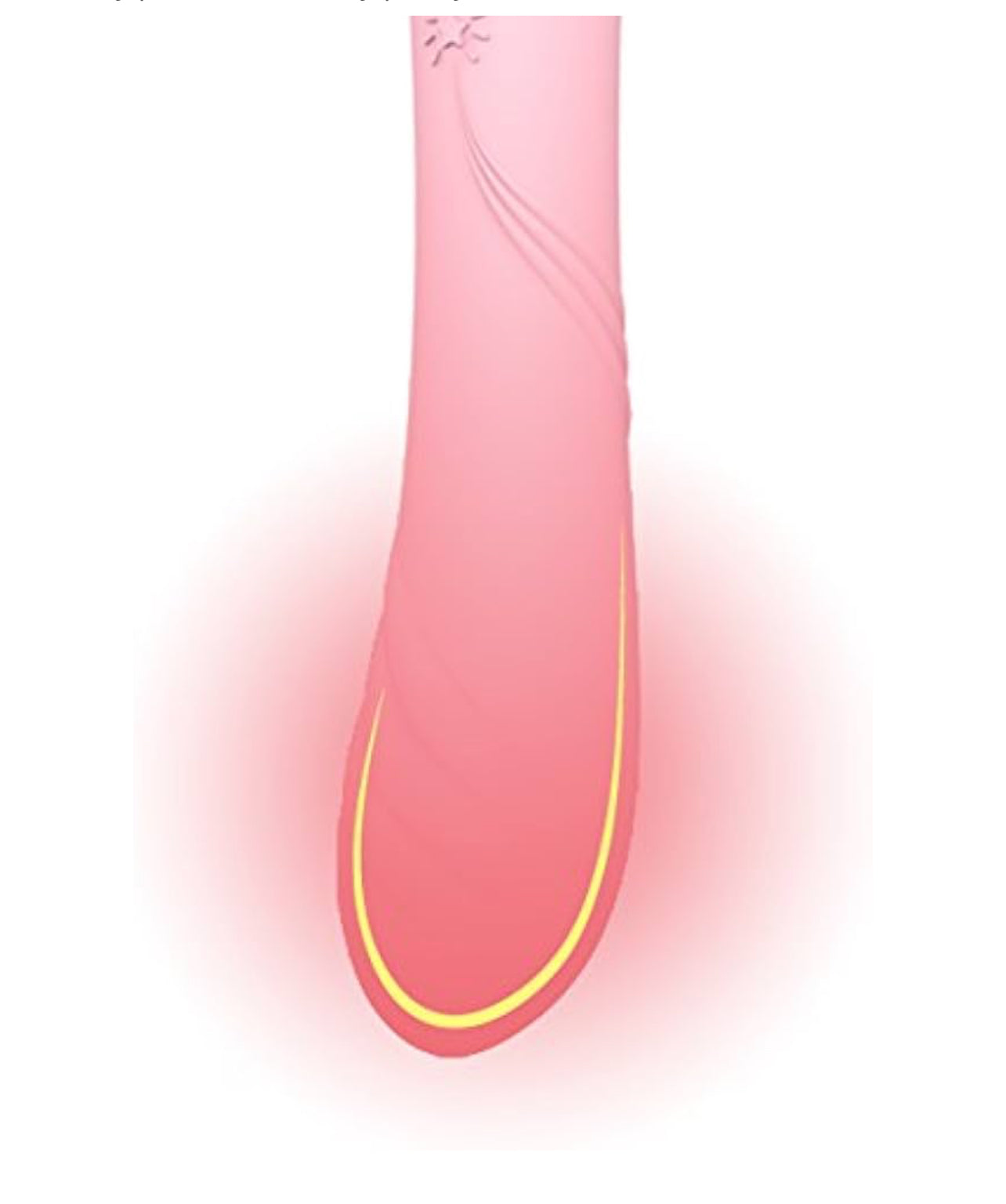 ZALO Courage Pre-Heating G-spot Massager Push Button Control and Wireless Sex Toy with 8 Vibration Modes